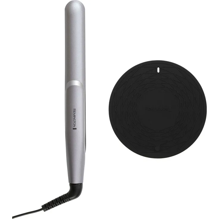 Remington S9880 PROluxe You Glätteisen, bis 230 °C, Memory-Funktion, digitale Temperatureinstellung, LCD Display, StyleAdapt-Technologie, silber