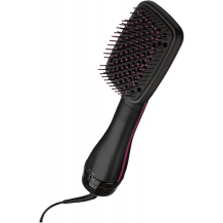 Revlon RVDR5212 Glättbürste, Ionen-Technologie, 800 Watt, 2 Temperaturstufen, Kaltstufe, schwarz