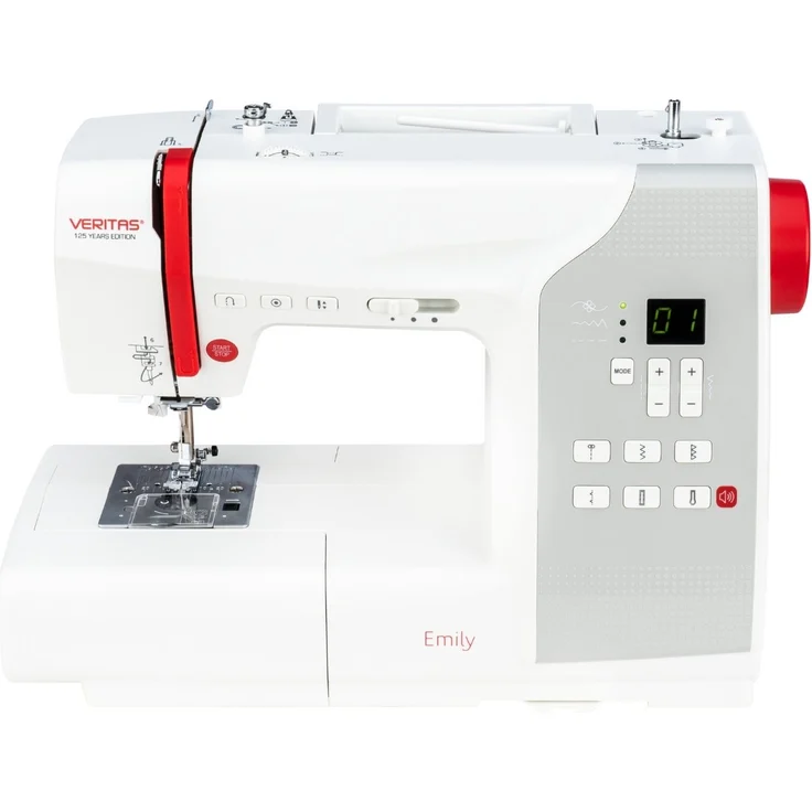 Veritas Nähmaschine Emily Freiarm-Nähmaschine, weiß – Bild 1