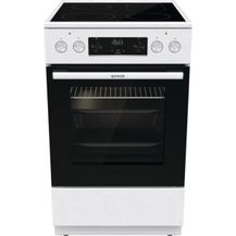 Image for Gorenje GECS5C60WPA Standherd, inklusive Glaskeramikkochfeld, Standgerät, Energieeffizienzklasse A, Volumen 70 l, Breite 50 cm, groß (ab 65 l)