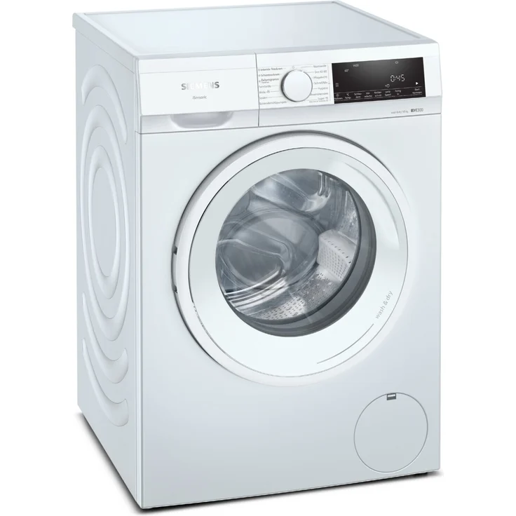Siemens WN34A141, Waschtrockner, Energieeffizienzklasse E, Standgerät, Breite 60 cm, Geräuschemissionsklasse A – Bild 1