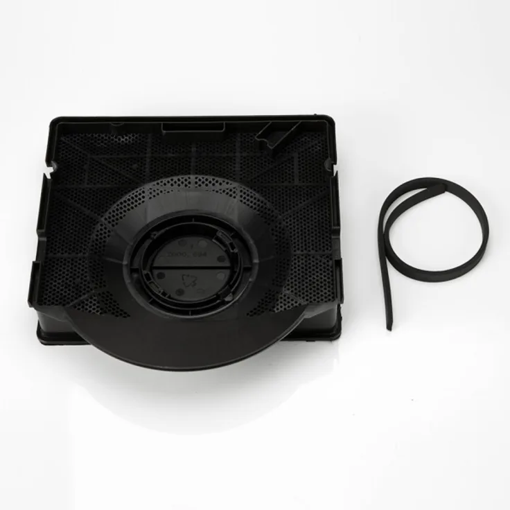 Elica CFC0141563 Filter für Dunstabzugshaube Schwarz Holzkohle Elica Ciak Elibloc 9 240 mm