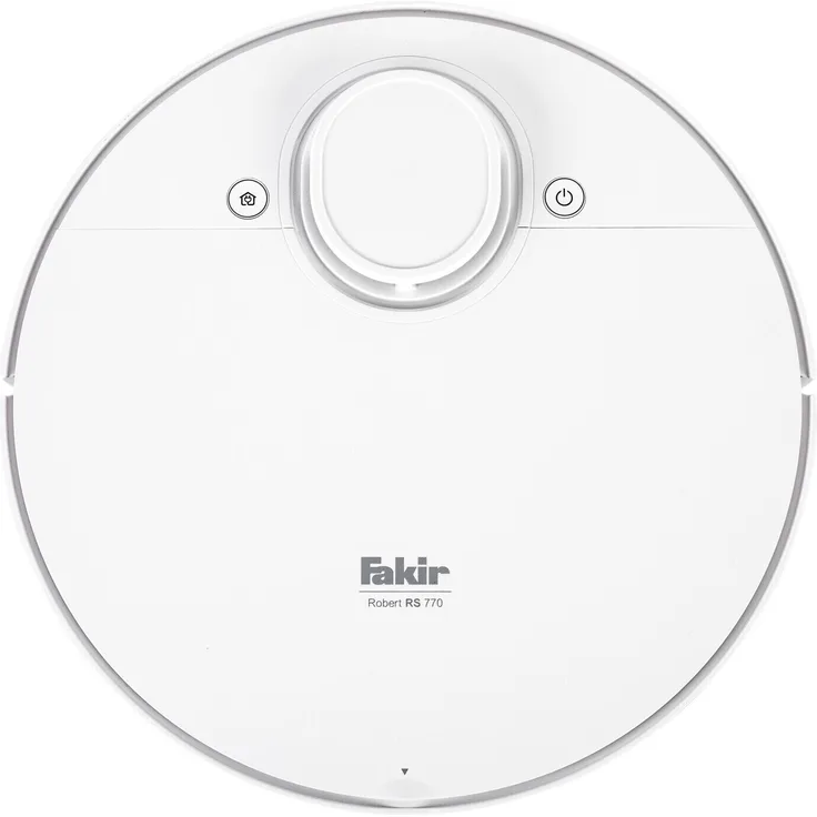 Fakir RS 770 Saugroboter, 150 min Akkubetrieb, 4000 Pa Saugleistung, Lasernavigation, weiß