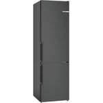 Bosch KGN36VXCT Kühl-Gefrierkombination, freistehend, schwarz, Breite 60 cm, Energieklasse C