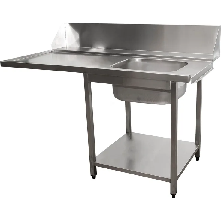 Saro Zulauftisch für Spülmaschine rechts, 1 Becken, 1400mm