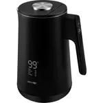 Concept RK3340 Wasserkocher, 1500 Watt, 1,7 Liter, mit Temperatureinstellung, Wasserstandsanzeige, Edelstahl, schwarz - Preisvergleich