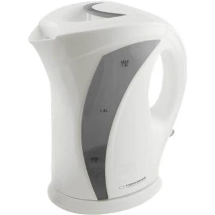 Esperanza EKK018E Wasserkocher, 2200 W, 1,7 Liter, Wasserstandsanzeige, Kunststoff, weiß