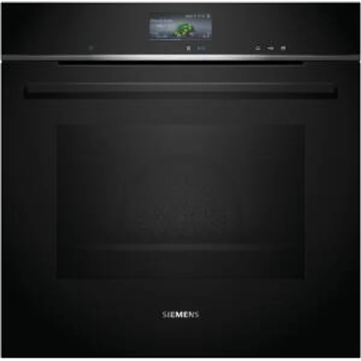Siemens HS736G3B1 Dampfbackofen, Einbaugerät, Garraum 71 l, Breite 59,4 cm, groß (ab 65 l), schwarz – Bild 1