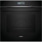 Siemens HB736G1B1 Einbaubackofen, Einbaugerät, Energieeffizienzklasse A+, Garraum 71 l, Breite 59,4 cm, groß (ab 65 l), schwarz
