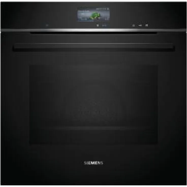 Siemens HS736G1B1 Dampfbackofen, Einbaugerät, Garraum 71 l, Breite 59,4 cm, groß (ab 65 l), schwarz