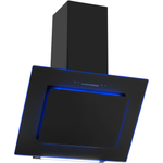 Amica KHF 665 650 S Kaminhaube, Wandmontage, Energieeffizienzklasse A+, Breite 60 cm, schwarz