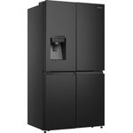 Hisense RQ760N4BFE Side-by-Side-Kühlschrank, freistehend, NoFrost Plus, Energieklasse E