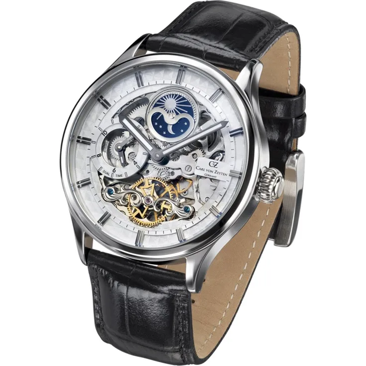 Carl von Zeyten Herrenarmbanduhr CVZ0008WH Automatik Neustadt