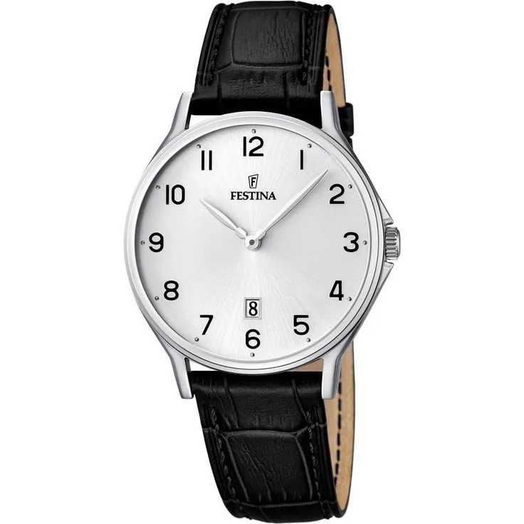 Elegante Festina Herrenarmbanduhr F16745 1 79, Analoguhr 