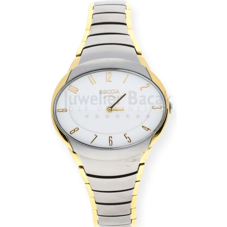 Boccia Damenarmbanduhr Titan 3165-11 teils vergoldet 129