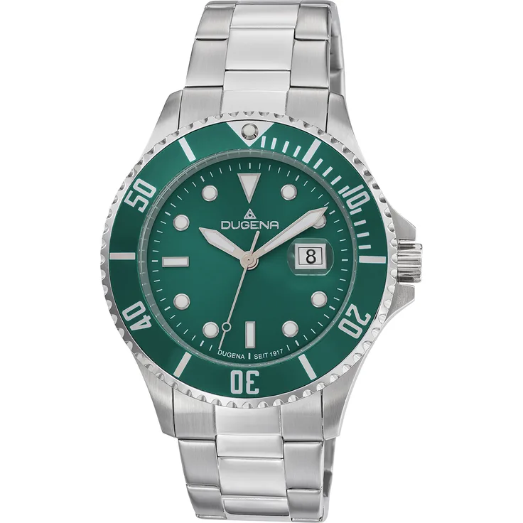 Dugena 4461004 XL Diver 44mm Herren Taucheruhr bis zu 30 ATM