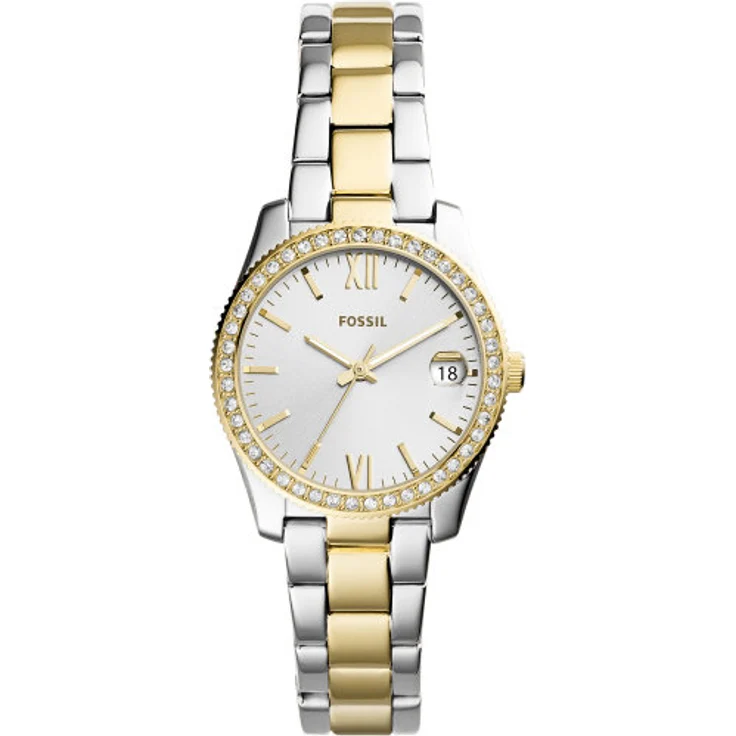 Fossil Damen Uhr ES4319 Scarlette Edelstahl Bicolor – Bild 1