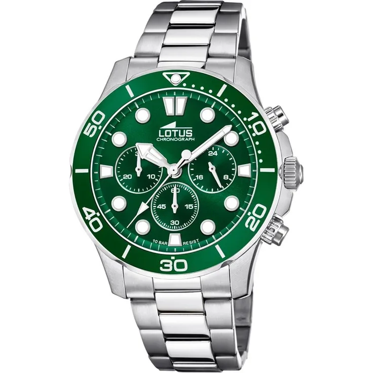 Lotus Herren Uhr 18756/2 Chronograph Edelstahl