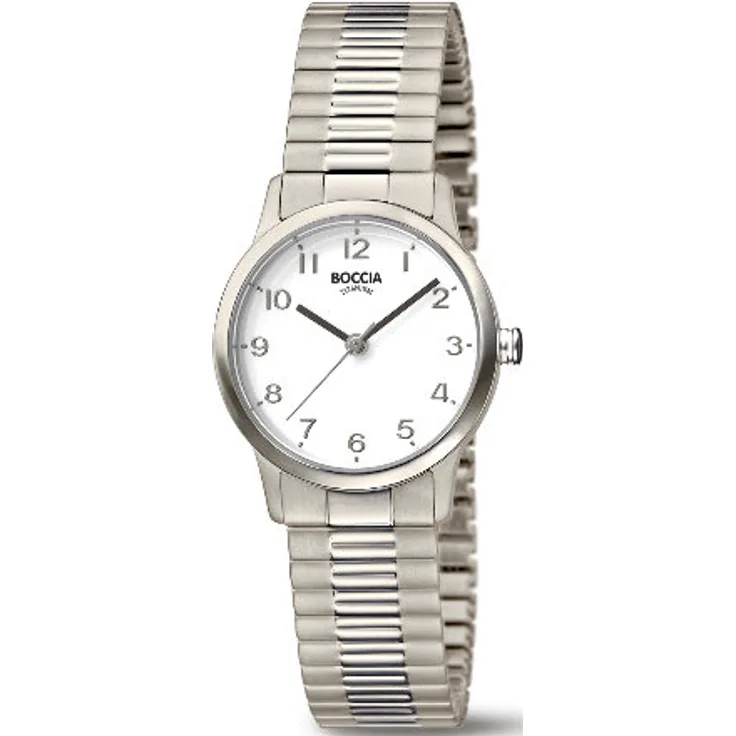 Boccia Damen Uhr 3318-01 Titan Quarz