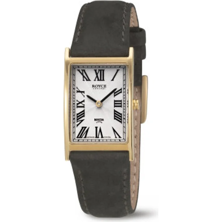 Boccia Damenarmbanduhr Titan 3285-09 Royce leder Quarz