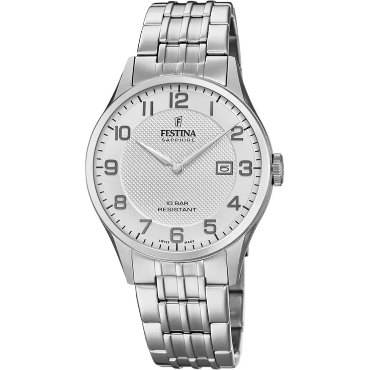 Festina Herren Armbanduhr F20005 1 Swiss Made