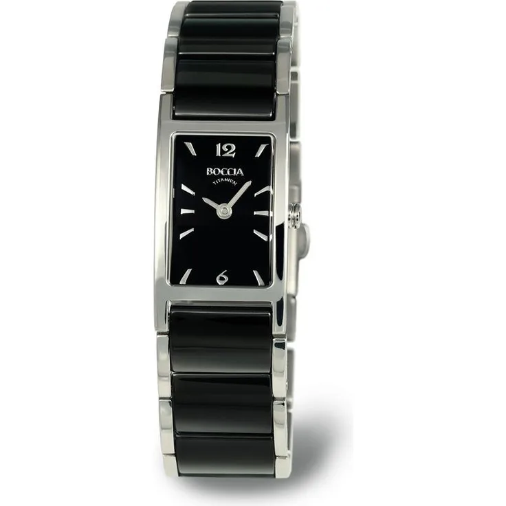 Boccia Uhr für Damen 3201-02 Titan/Keramik