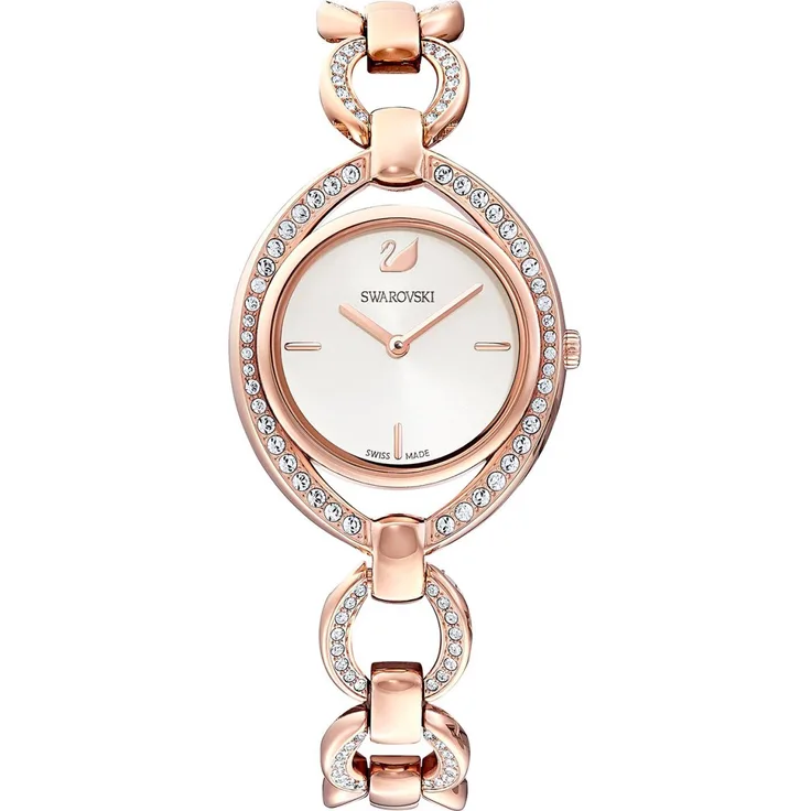 Swarovski Damenuhr 5470415 Stella, Metallarmband, rosé vergoldet, Analoguhr, gold