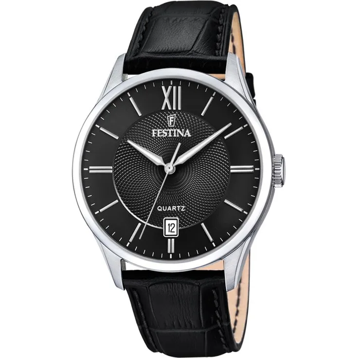 Festina Uhr für Herren F20426 3 Leder, Analoguhr 