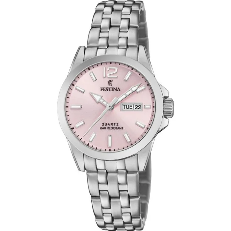 Festina Uhr für Damen F20455/2 rosa mit Datumsanzeige