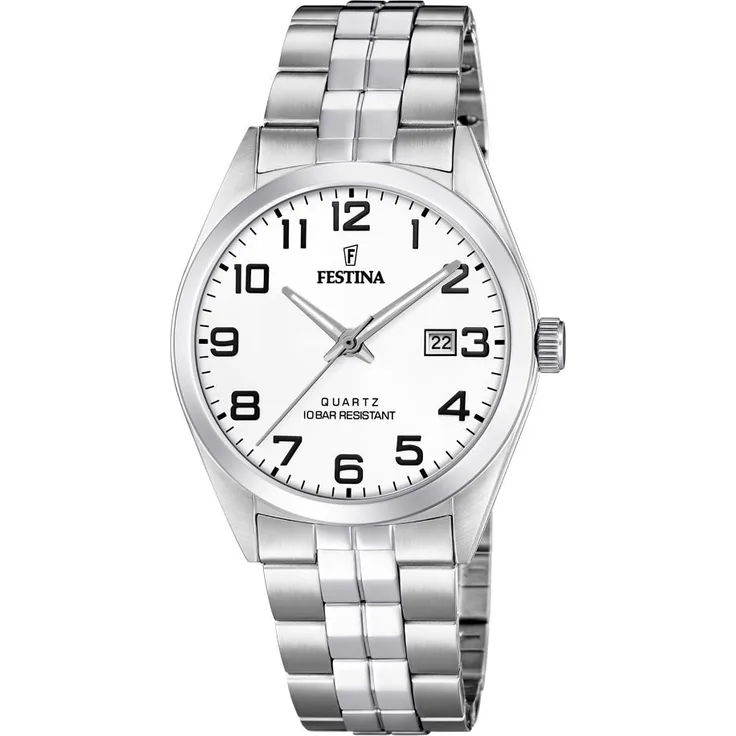 Festina Uhr für Herren F20437 1 Edelstahl, Analoguhr 