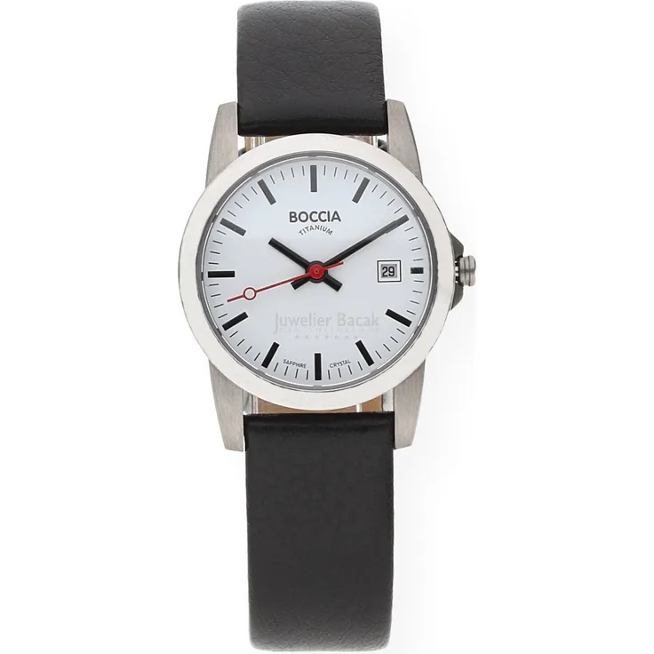 Boccia Damenarmbanduhr 3298-04 Titan Leder