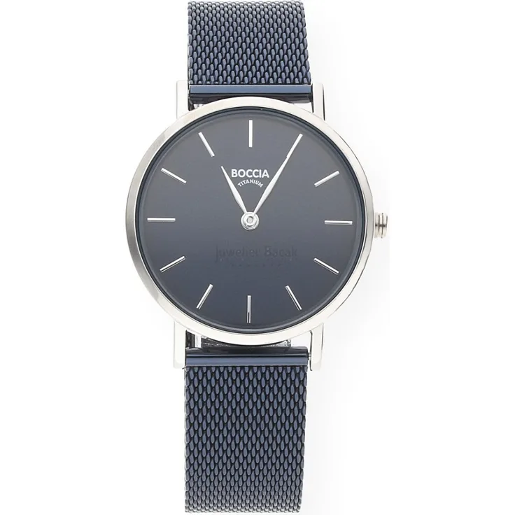 Boccia Damenarmbanduhr 3281-07 Titan blau