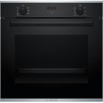 Bosch HBS233BB0 Backofen, Serie 4, Einbaugerät, Energieeffizienzklasse A, Garraum 71 l, groß (ab 65 l), schwarz