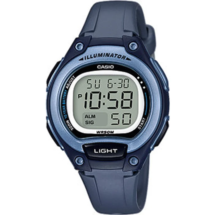 Casio Damen Uhr LW-203-2AVEF blau – Bild 1