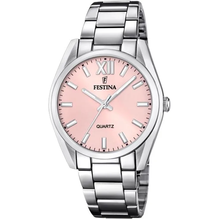 Festina Damen Uhr F20622/2 Edelstahl Quartz
