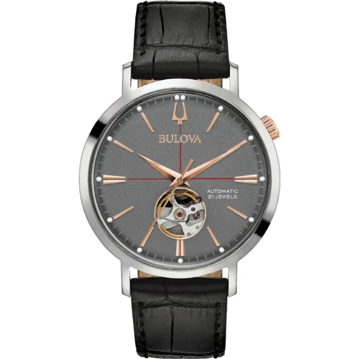Bulova 98A187 Klassik Automatik Herren 41mm 3ATM