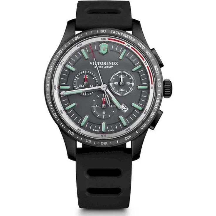 Victorinox Herrenuhr Alliance Sport Chronograph 241818, Analoguhr, 38 mm