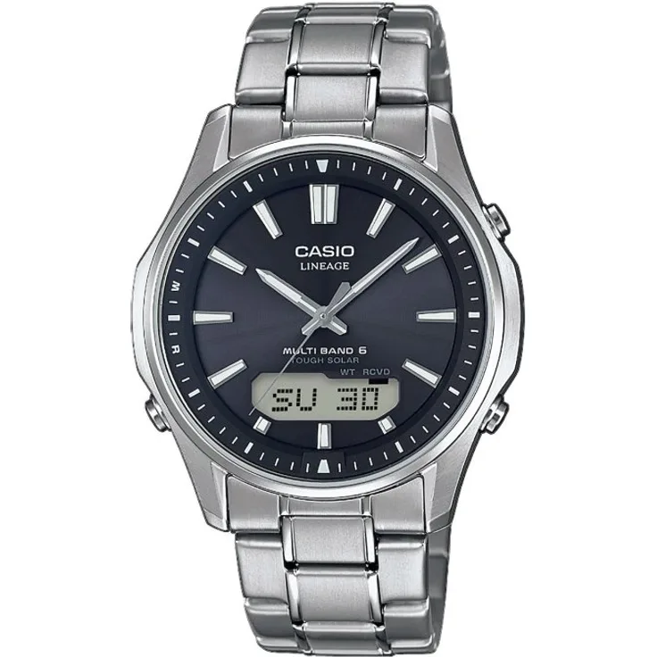 Casio Herren Armbanduhr LCW M100TSE 1AER Funk Solar Titan