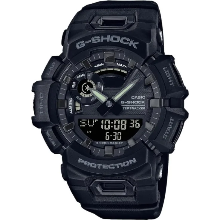 Casio Armbanduhr Unisex Quarz G SHOCK GBA 900 1AER, Quarzuhr, 51,3 mm, schwarz