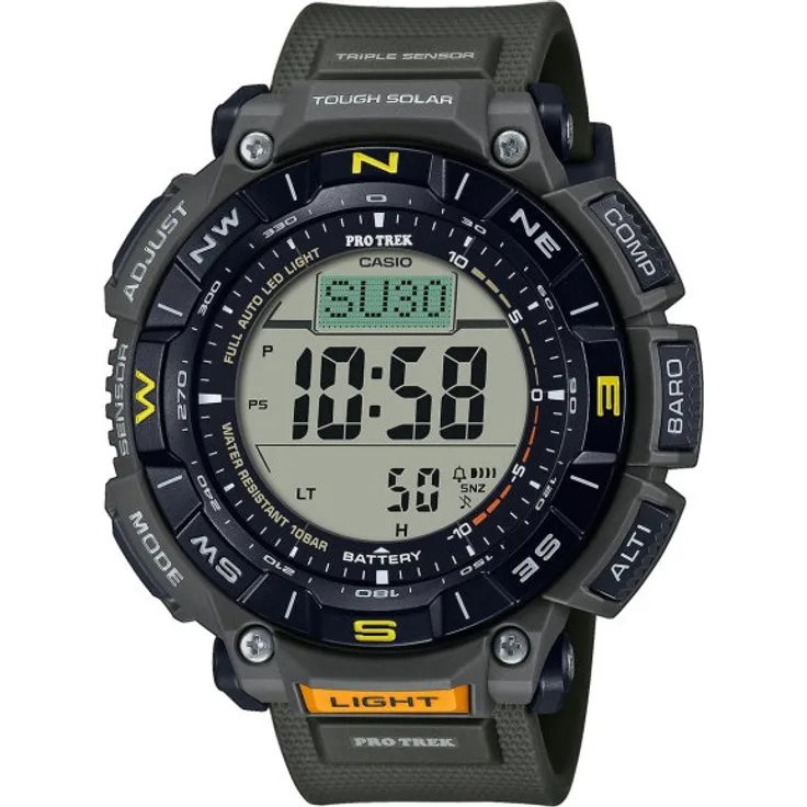 Casio Herren Armbanduhr Pro Trek PRG 340 3ER, digital