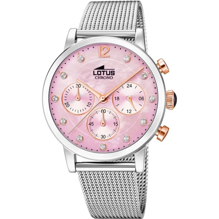 Lotus Armbanduhr Damen 18676 2 Trendy, Quarzuhr, silber