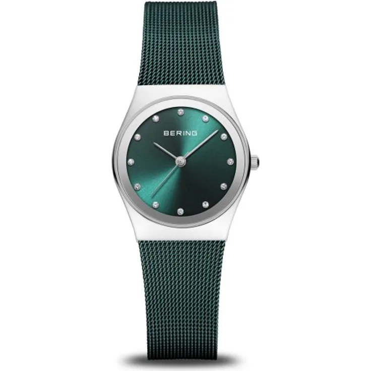 Bering Armbanduhr Damen Quarz Classic 12927 808, Quarzuhr, grün