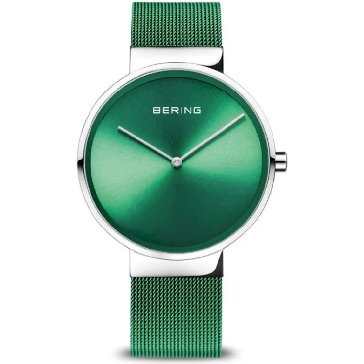 Bering Armbanduhr 14539 808 Classic, silber, grün