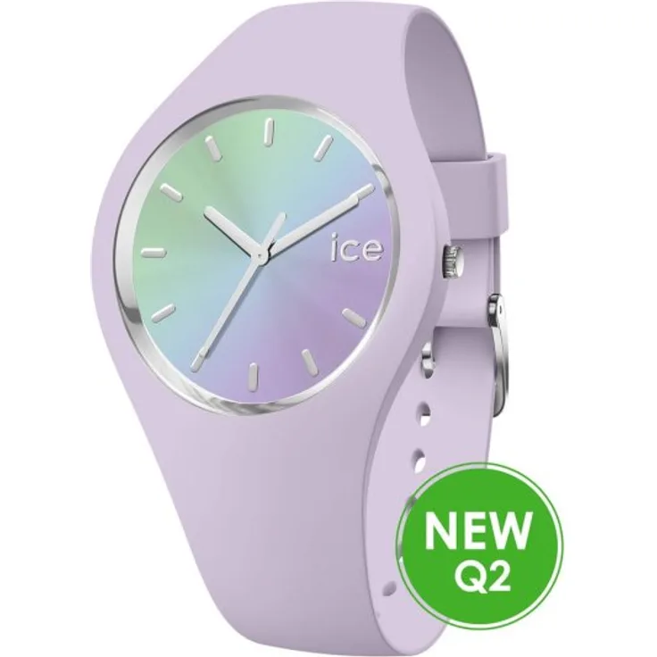 ICE WATCH Damenuhr Sunset IC.020640, Analoguhr, 34 mm, lila