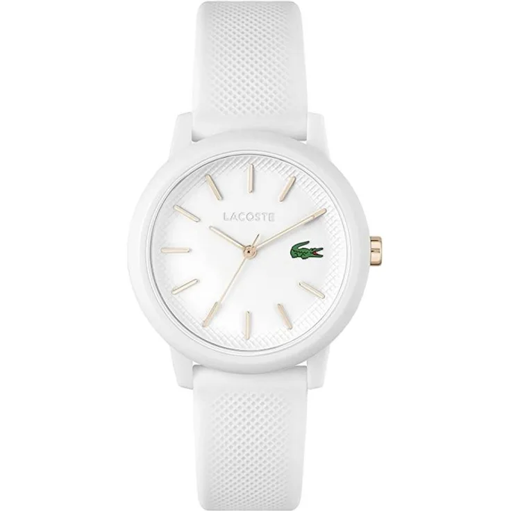 Lacoste Armbanduhr Damen Quarz Sport 2001211, Quarzuhr, 36 mm, weiß