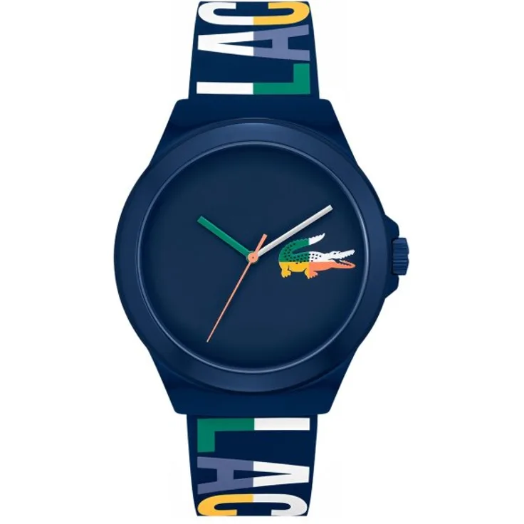 Lacoste Armbanduhr Herren Quarz Lifestyle 2011184, Quarzuhr, 43 mm, blau