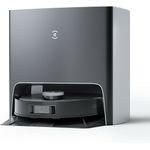 Ecovacs Deebot X1 Turbo Saugroboter mit Wischfunktion und Absaugstation, 180 min Akkubetrieb, rotierender Wischausatz, weiß