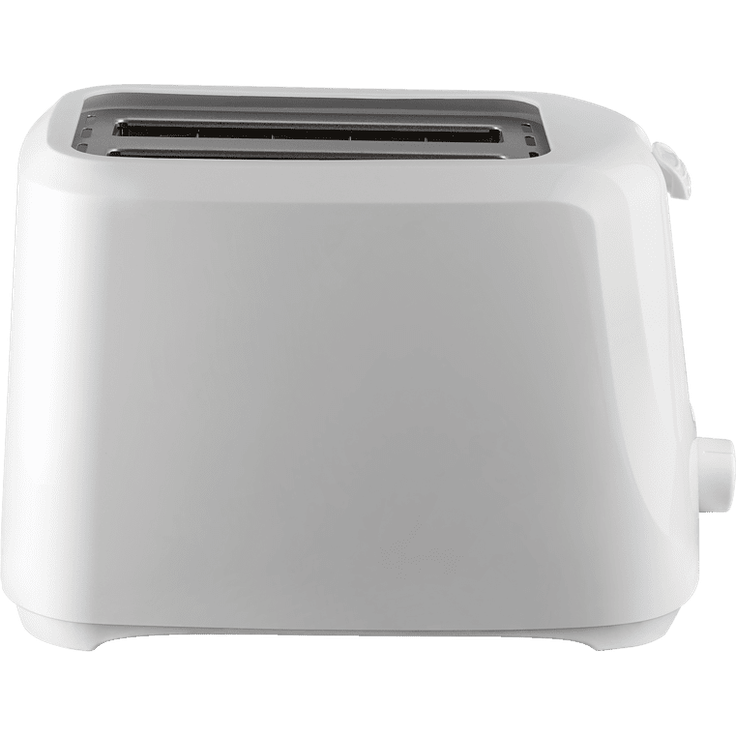 ok. OTO 2722 W 2-Schlitz-Toaster, 700 Watt, Drehregler, Kunststoff, weiß
