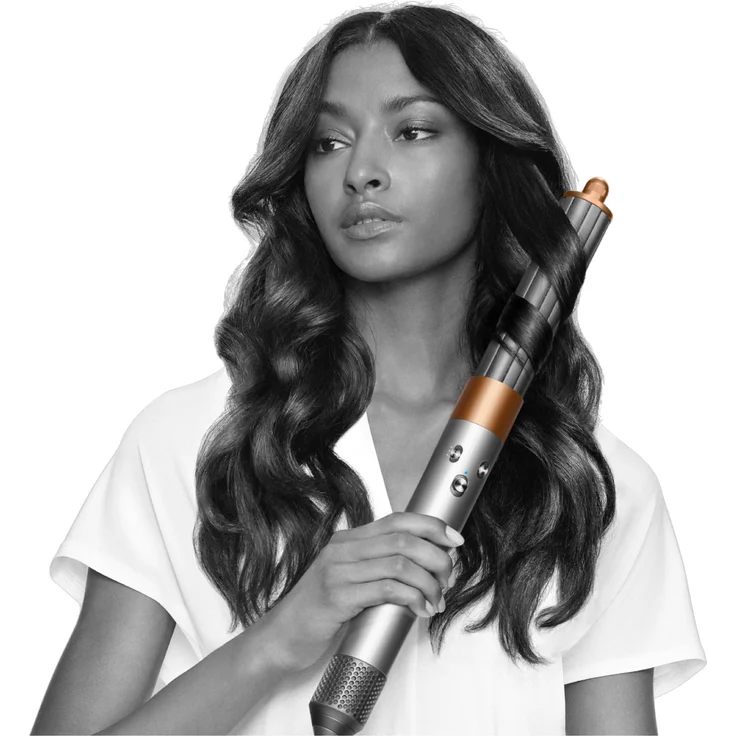 Dyson Airwrap Complete Long Multistyler für alle Haartypen Coanda-Effekt, 3 Temperaturstufen, Ionen-Technologie, Kaltstufe, inkl. 6 Aufsätze, neuer Trocknungs-Aufsatz für Styling-Vorbereitung, neues Modell 2022, fuchsia, nickel – Bild 8