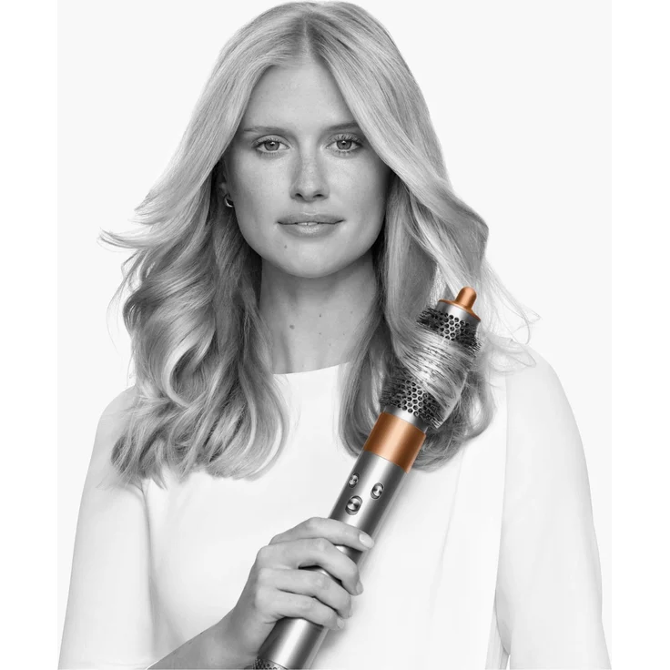 Dyson Airwrap Complete Long Multistyler für alle Haartypen Coanda-Effekt, 3 Temperaturstufen, Ionen-Technologie, Kaltstufe, inkl. 6 Aufsätze, neuer Trocknungs-Aufsatz für Styling-Vorbereitung, neues Modell 2022, fuchsia, nickel – Bild 3